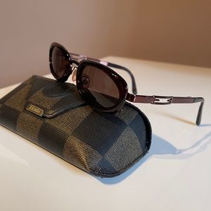 Fendi Oval Sunglasses